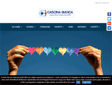 Tablet Screenshot of cascinabianca.org